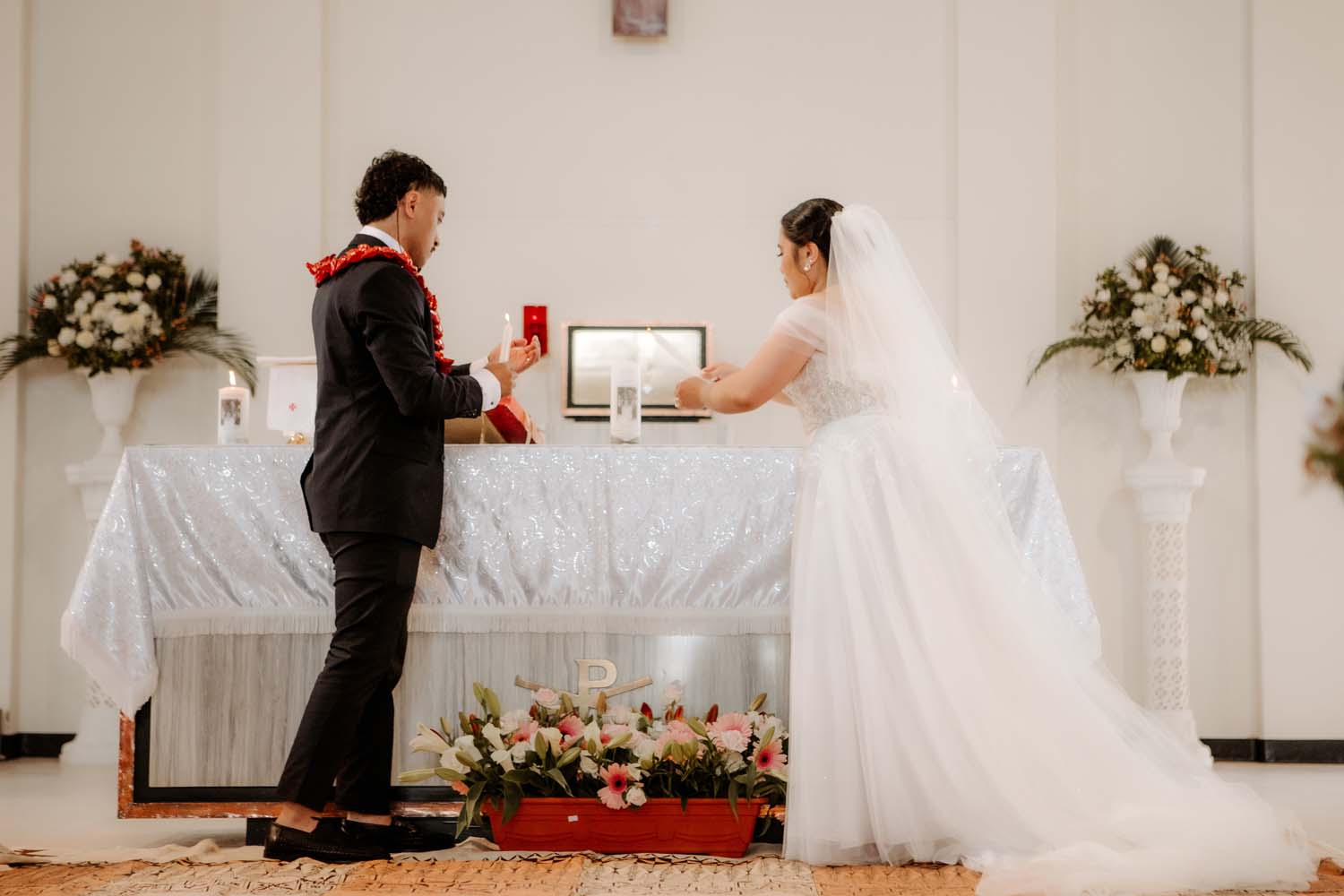 Blissful Church Wedding in Auckland